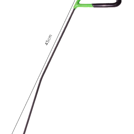 Capô Direita com Ângulo 6mm x 45cm N4