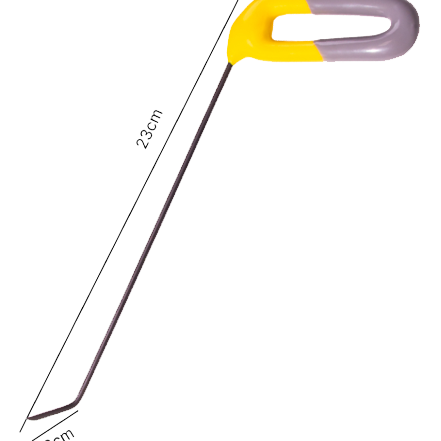 Capô Direita com Ângulo Alumínio 3mm x 23cm N1