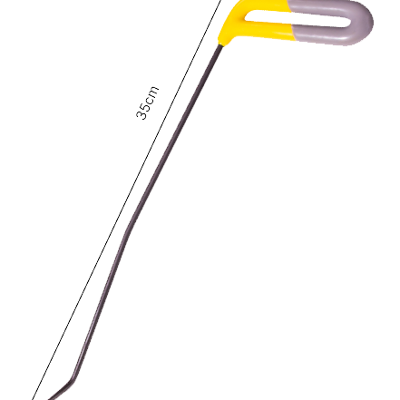 Capô Direita com Ângulo Alumínio 5mm x 35cm N3