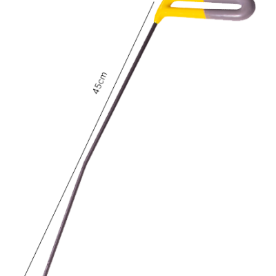 Capô Direita com Ângulo Alumínio 6mm x 45cm N4