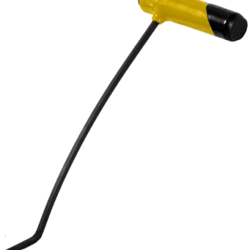 Capô Direita Curva Alumínio 6mm x 35cm N1