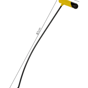 Capô Direita Curva Alumínio 6mm x 61cm N3