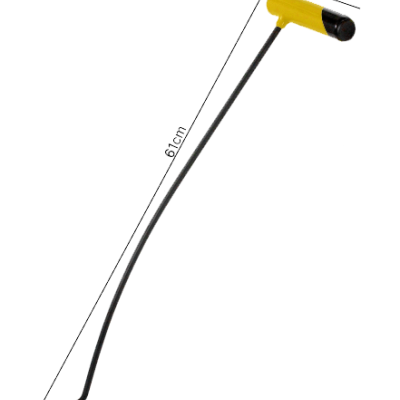 Capô Direita Curva Alumínio 6mm x 61cm N3