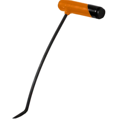 Capô Direita Curva Alumínio 7mm x 35cm N1