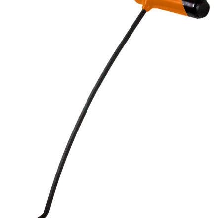 Capô Direita Curva Alumínio 7mm x 45cm N2