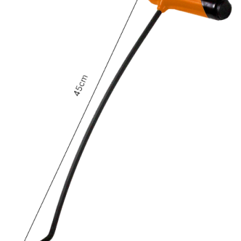 Capô Direita Curva Alumínio 7mm x 45cm N2