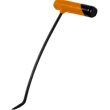 Capô Direita Curva Ponta Chata 7mm x 35cm N1