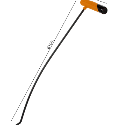 Capô Direita Curva Ponta Chata 7mm X 61cm N3