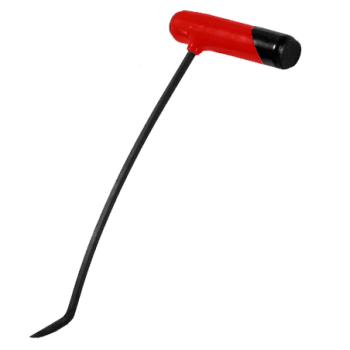 Capô Direita Curva Ponta Chata 8mm X 35cm N1