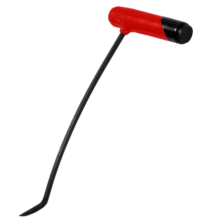 Capô Direita Curva Ponta Chata 8mm X 35cm N1