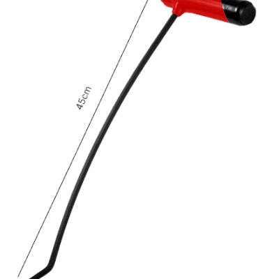 Capô Direita Curva Ponta Chata 8mm X 45cm N2