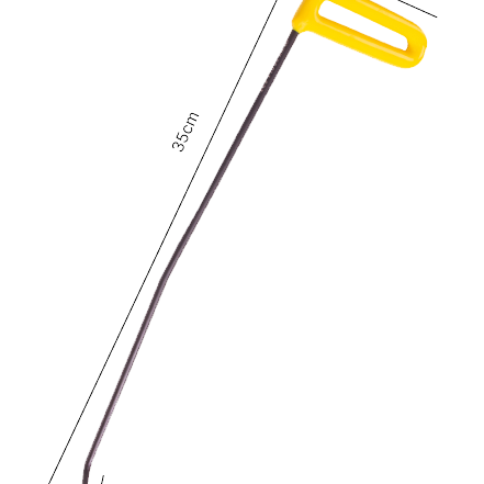 Capô Esquerda com Ângulo Alumínio 5mm x 35cm N3