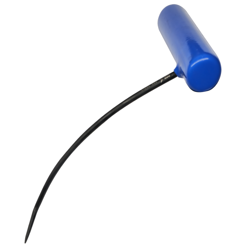 Capo Esquerda Curva Alumínio 5mm x 34cm N2