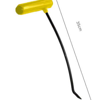 Capô Esquerda Curva Alumínio 6mm X 35cm N1