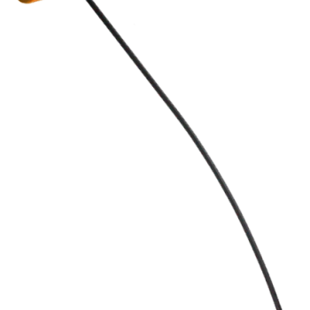 Capô Esquerda Curva Alumínio 7mm x 45cm N2