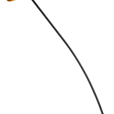 Capô Esquerda Curva Alumínio 7mm x 45cm N2