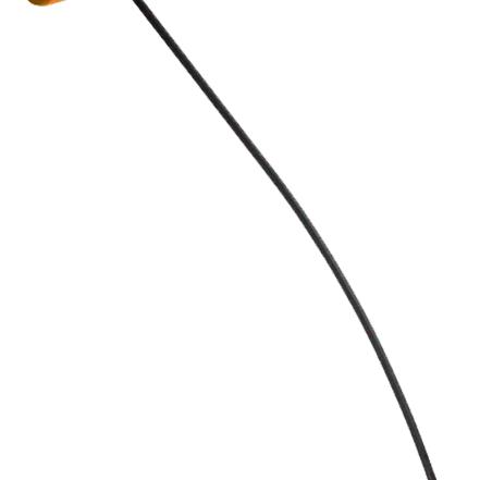 Capô Esquerda Curva Alumínio 7mm x 45cm N2