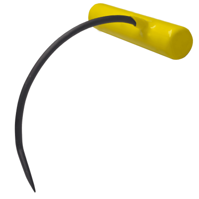 Capô Esquerda Super Curva Alumínio 6mm x 21cm N1