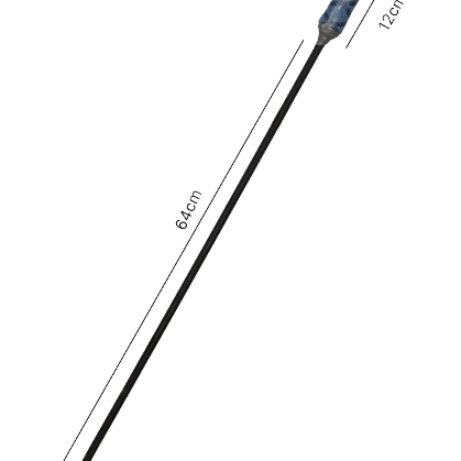 Espeto Para Alumínio 8mm x 64cm N3