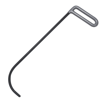 Gancho de Porta 5mm x 21cm N8