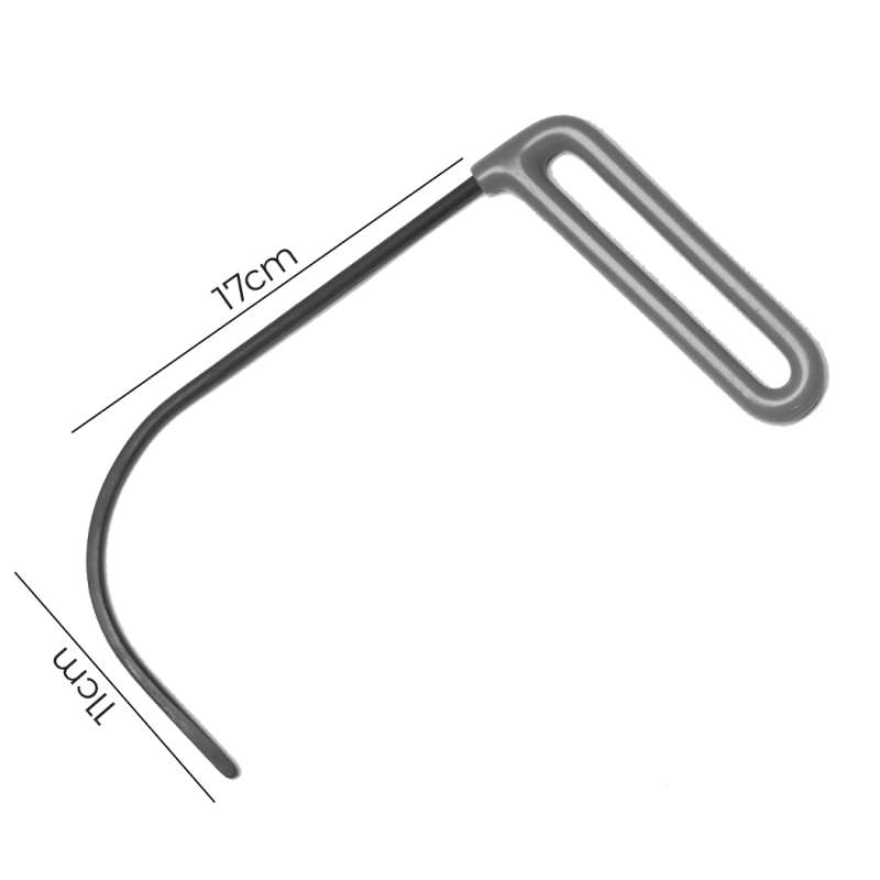 Gancho de Porta 9mm x 45cm N7