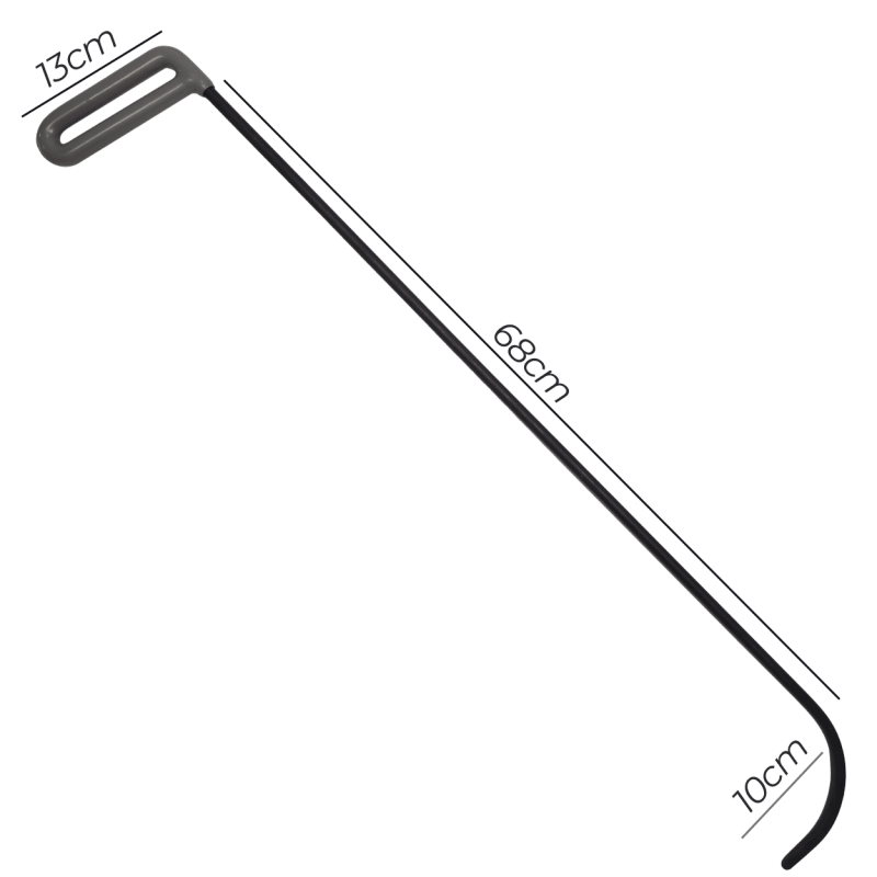 Gancho de Porta 9mm x 78cm N6