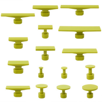 Kit com 16 ventosas de cola quente