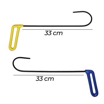 Kit Gancho Anzol - 2 Peças