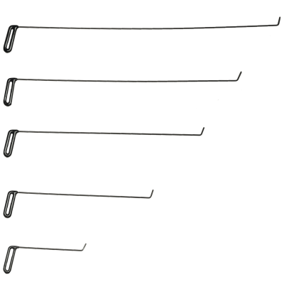 Kit Haste Arame - 5mm - 5 Peças