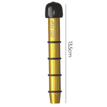 Pino SH metal Ponta Rosca Dourado