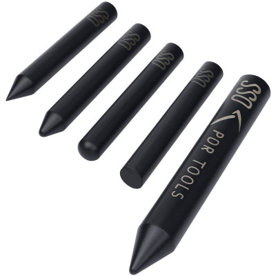 Pino SH Poliacetal Preto - Kit com 5