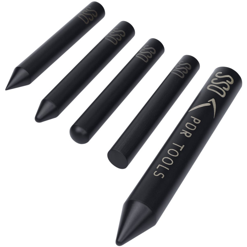 Pino SH Poliacetal Preto - Kit com 5