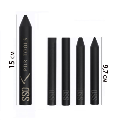 Pino SH Poliacetal Preto - Kit com 5