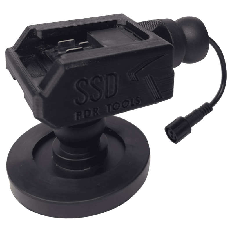 Suporte Bateria 12V com Base Magnetica