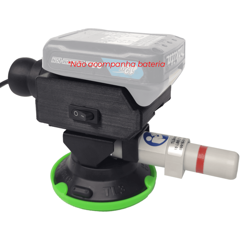 Suporte Bateria 12v com Ventosa | Bombinha WPG Americana