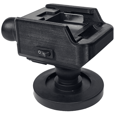 Suporte Bateria 18v com Base Magnetica