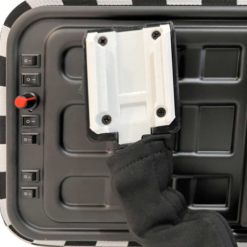 Luminária injetada Lumident Master 20x50cm