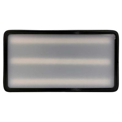 Luminária Lumident Street Carbon 20x40cm