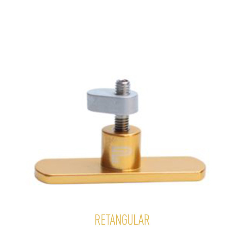 Ventosa de alumínio retangular para cola fria - Pillon PDR