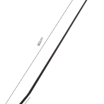 Alavanca/Cambão 11mm x 90cm 2 Dobras Ponta Rosca