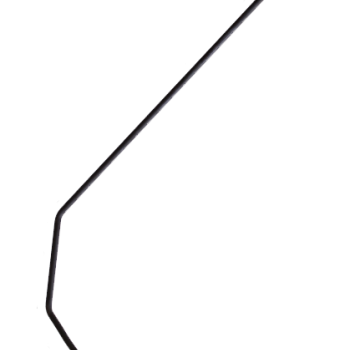 Alavanca/Cambão Paralama Ponta Rosca 3 Dobras