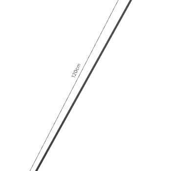 Alavanca/Cambão T Ponta Rosca 12mm x 120cm