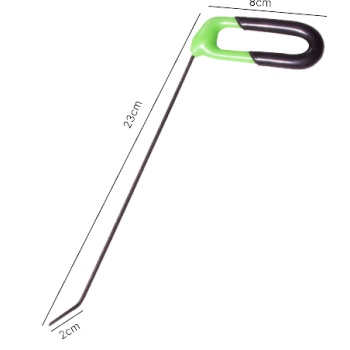 Capô Direita com Ângulo 3mm x 23cm N1