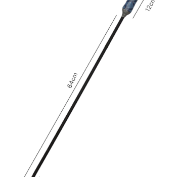 Espeto Agulha Ponta Fina 8mm x 64cm N3