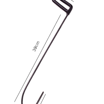 Gancho Anzol Equerdo 6mm x 38cm