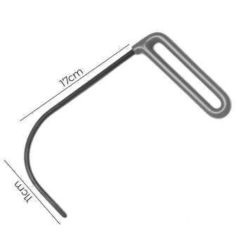 Gancho de Porta 9mm x 45cm N7