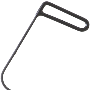 Gancho de Porta Ponta Agulha 5mm x 22cm N1