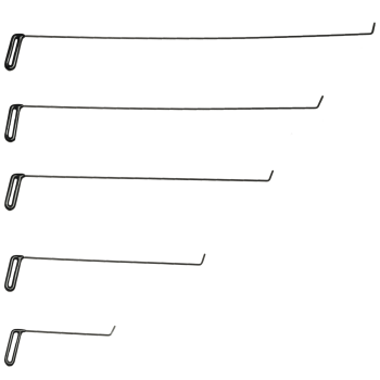 Kit Haste Arame - 5mm - 5 Peças