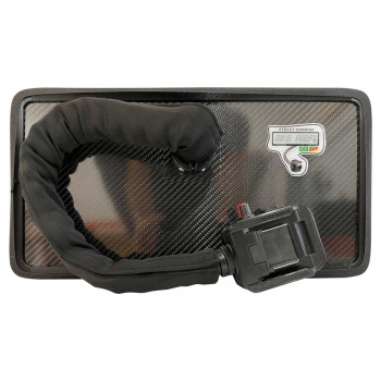 Luminária Lumident Street Carbon 20x40cm